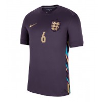 Camisa de Futebol Inglaterra Marc Guehi #6 Equipamento Secundário Europeu 2024 Manga Curta